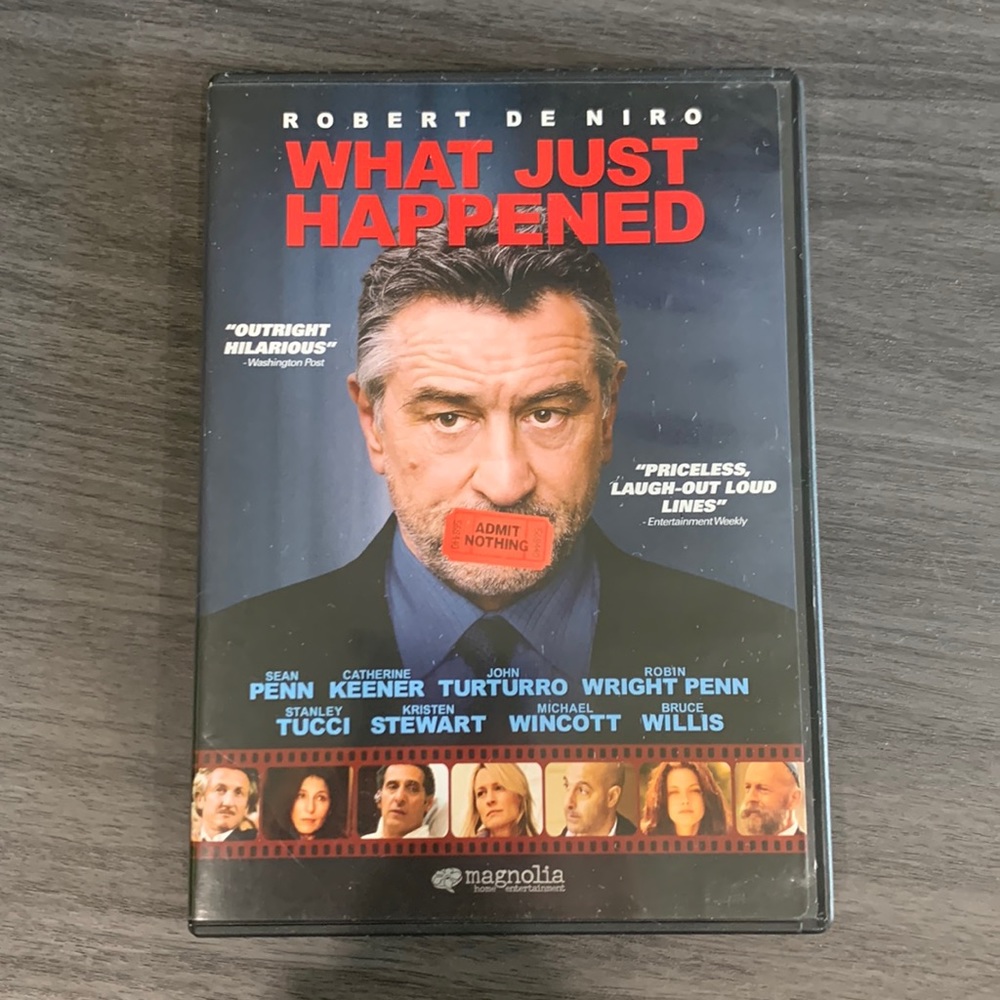 What Just Happened DVD
